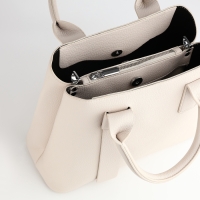 Сумка женская на молнии, TEXTURA, средний размер, цвет белый Сумка женская на молнии, TEXTURA, средний размер, цвет белый