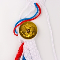 Карнавальный набор &laquo;На парад победы&raquo;: аксельбант, значок, цвет триколор