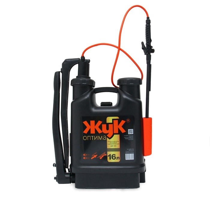 Опрыскиватель ранцевый ОГ-111, 16 л, термоусадка, пластиковый брандспойт, «Жук» Опрыскиватель ранцевый ОГ-111, 16 л, термоусадка, пластиковый брандспойт, «Жук»