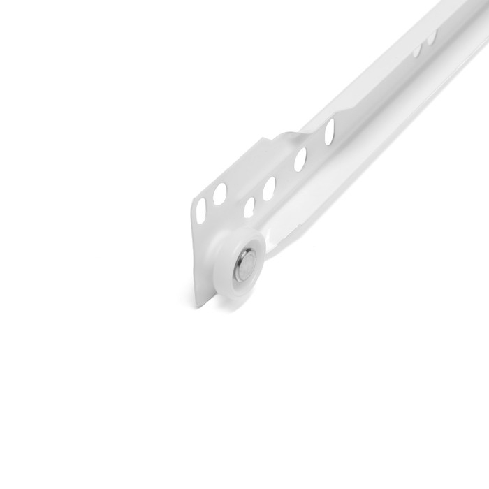 Роликовые направляющие ТУНДРА, L=250 мм, толщина 0,8 мм, белые, 2 шт. Роликовые направляющие ТУНДРА, L=250 мм, толщина 0,8 мм, белые, 2 шт.