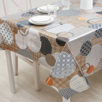 Клеёнка на стол &laquo;Конфетти&raquo;, на тканой основе, рулон 20 метров, ширина 137 см