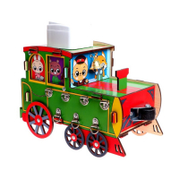 Бизиборд &laquo;Паровозик&raquo;