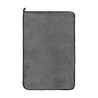 Тряпка для мытья авто, CARTAGE, микрофибра, 800 г/м&sup2;, 40&times;60 cм, розово-серая