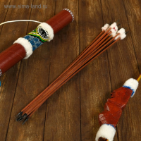 Сувенирный набор "Лук и 10 стрел" 130х6х6 см Сувенирный набор "Лук и 10 стрел" 130х6х6 см