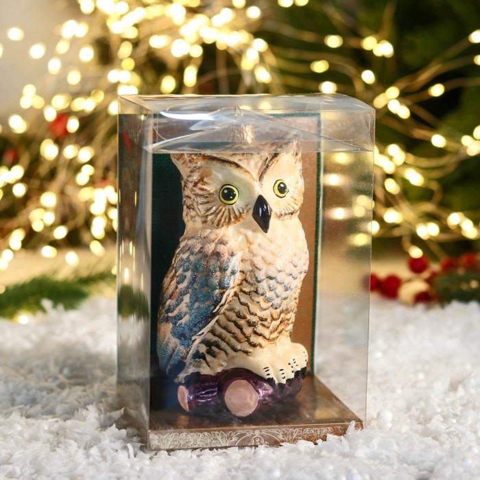 Елочное украшение Елочное украшение "Сова" 14 см