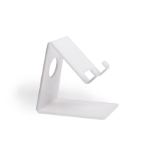 Подставка под телефон с круглым отверстием 7×10×10,5 см, цвет белый, В ЗАЩИТНОЙ ПЛЁНКЕ Подставка под телефон с круглым отверстием 7×10×10,5 см, цвет белый, В ЗАЩИТНОЙ ПЛЁНКЕ