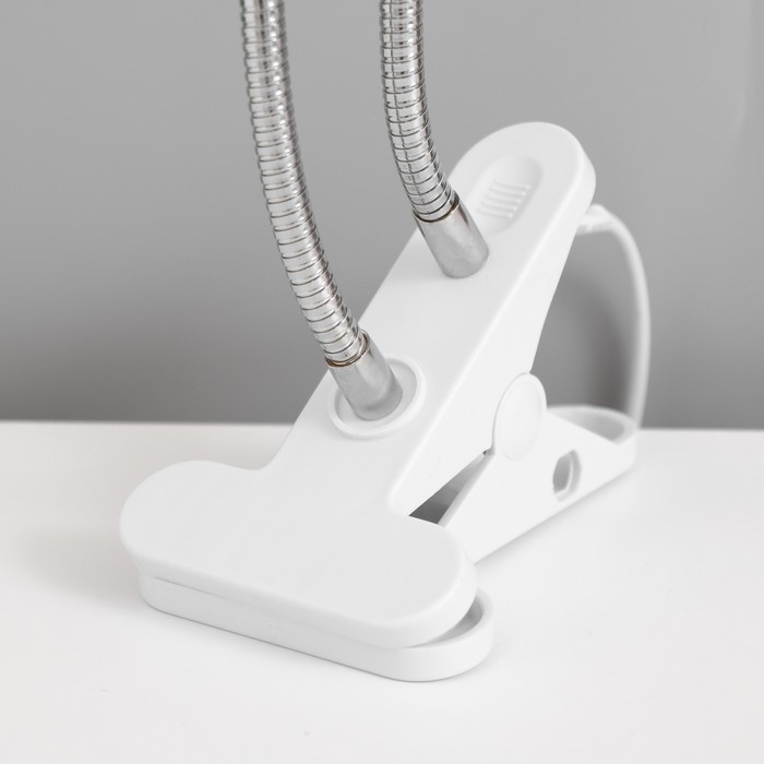 Настольная лампа Настольная лампа "Синди дуо" 2х15Вт Е27 белый 3х3х40см RISALUX