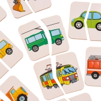 Картинки-половинки &laquo;Транспорт&raquo;