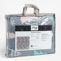 Покрывало LoveLife 2 сп &laquo;Елочки&raquo; 180х210&plusmn;5см, микрофайбер