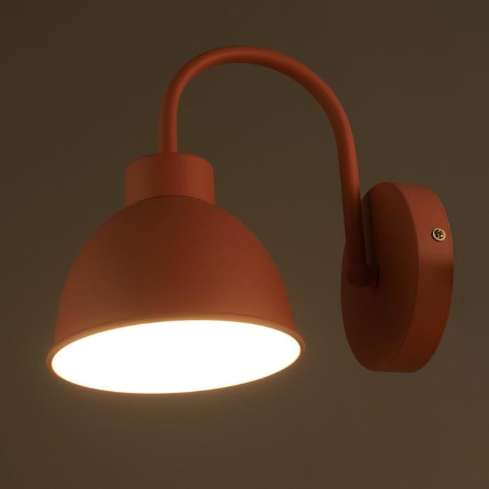 Бра 1669/1PK E27 40Вт розовый 15х22,5х21 см Бра 1669/1PK E27 40Вт розовый 15х22,5х21 см