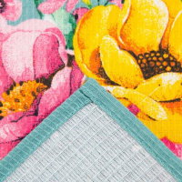 Набор кухонных полотенец Доляна &laquo;Цвети&raquo; 35х60см-4шт, 100% хл