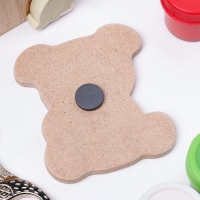 Раскраска-магнит "Собачка", многоразовая, 8х6,5 см