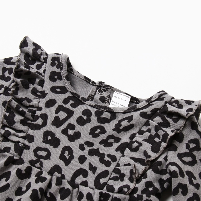 Платье Крошка Я Trendy grey, рост 68-74 см