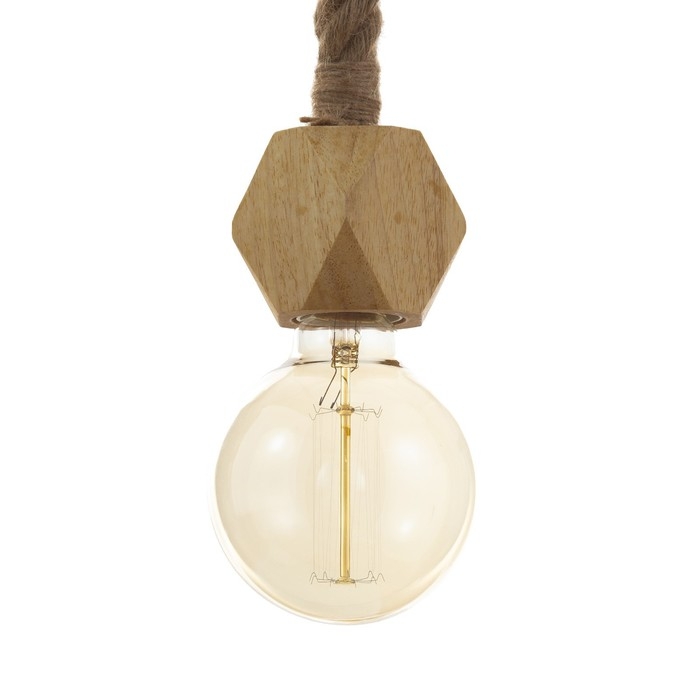 Светильник "Канат грани" Е27 60Вт коричневый 10х10х105см BayerLux