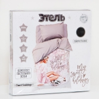 Постельное белье "Этель" 1,5 сп Sweet holidays 143х215 см, 150х214 см, 50х70 см -1 шт, 100% хл, бязь Постельное белье "Этель" 1,5 сп Sweet holidays 143х215 см, 150х214 см, 50х70 см -1 шт, 100% хл, бязь