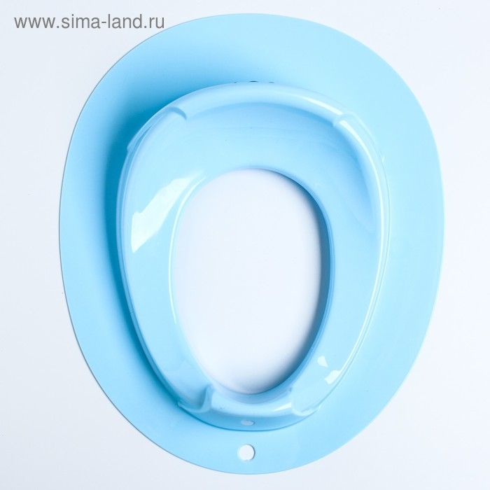 Детская накладка - сиденье на унитаз &laquo;Бамбино&raquo;, цвет голубой