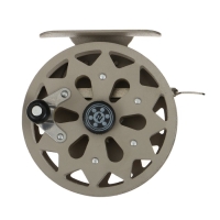 Катушка инерционная, металл, 2 подшипника, диаметр 7.5 см, цвет коричневый, TL75A