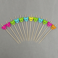 Шпажки деревянные &laquo;Мышонок&raquo;, 12 см, набор 12 шт.