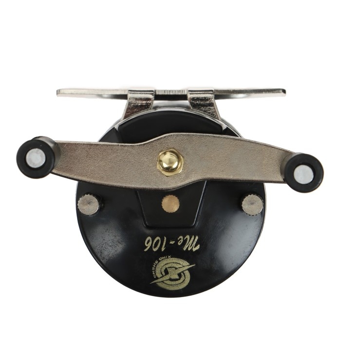 Катушка мультипликаторная, металл-пластик, переключатель 3 режима, цвет черный, 106 Катушка мультипликаторная, металл-пластик, переключатель 3 режима, цвет черный, 106