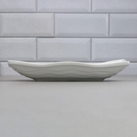 Тарелка для пасты &laquo;Макароны&raquo;, 800 мл, фарфор, Иран