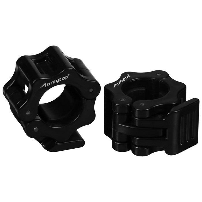 Замок для грифа ONLYTOP, d=25 мм, пара Замок для грифа ONLYTOP, d=25 мм, пара