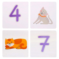 Лото для малышей &laquo;Счёт и фигуры. Подбери число&raquo; / Куликова Е.Н.