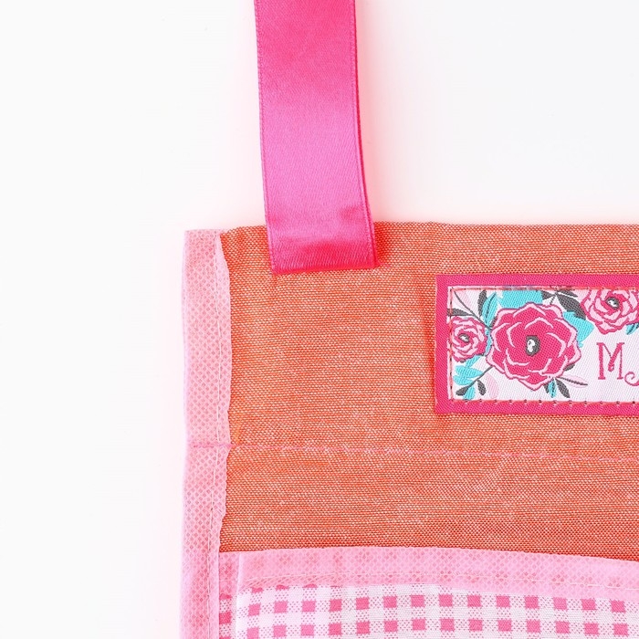 Органайзер для хранения вещей на детскую кроватку «Лучшая доченька», 2 отделения Органайзер для хранения вещей на детскую кроватку «Лучшая доченька», 2 отделения