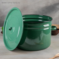 Бак эмалированный, 18 л, индукция, цвет МИКС Бак эмалированный, 18 л, индукция, цвет МИКС