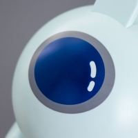 Настольная лампа "Робот" LED 5Вт USB АКБ лазурный 11,8х7,8х31 см RISALUX