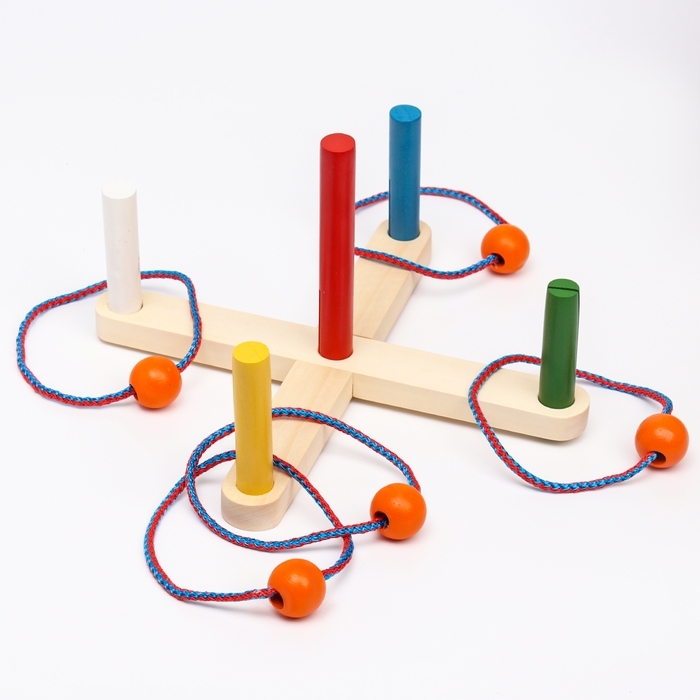 Игра &laquo;Кольцеброс&raquo;, разборная, МИКС