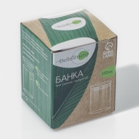 Банка стеклянная для хранения сыпучих продуктов BellaTenero «Эко», 150 мл, 5,5×7 см, с бамбуковой крышкой Банка стеклянная для хранения сыпучих продуктов BellaTenero «Эко», 150 мл, 5,5×7 см, с бамбуковой крышкой