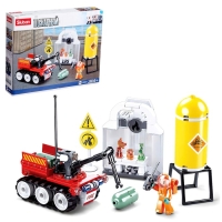 Конструктор Пожарный &laquo;Автономный разведчик&raquo;, 130 деталей