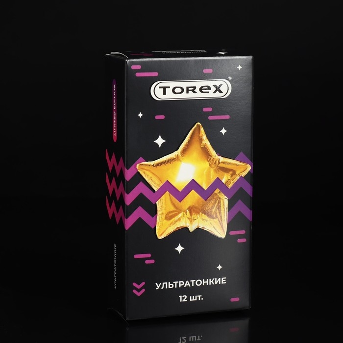 Презервативы Torex Party, ультратонкие, 12 шт Презервативы Torex Party, ультратонкие, 12 шт