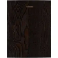 Плакетка Plaque, большая, венге с золотистой пластиной Плакетка Plaque, большая, венге с золотистой пластиной