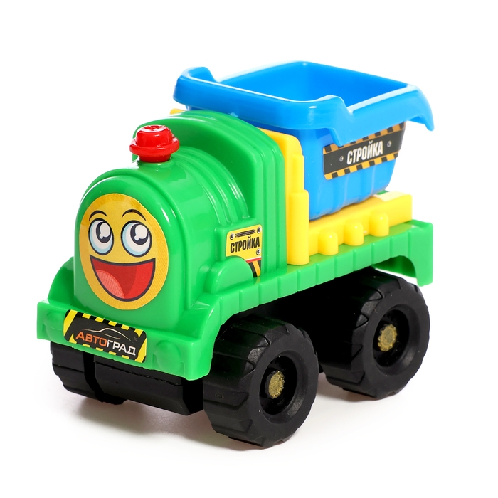 Набор машин «Весёлая стройка», инерционные, в наборе 4 шт., цвет МИКС Набор машин «Весёлая стройка», инерционные, в наборе 4 шт., цвет МИКС