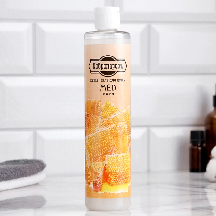Гель для душа Гель для душа "Мед" 400 мл Добропаровъ
