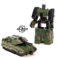 Робот &laquo;Танк&raquo;, трансформируется, цвет МИКС