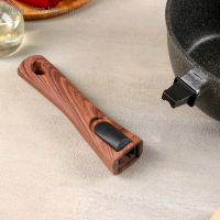 Ковш Grаnit ultrа, 2,2 л, стеклянная крышка, съёмная ручка, антипригарное покрытие, цвет чёрный Ковш Grаnit ultrа, 2,2 л, стеклянная крышка, съёмная ручка, антипригарное покрытие, цвет чёрный