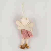 Новый год! Ёлочное украшение кукла «Фея», в шапке с шарфом Новый год! Ёлочное украшение кукла «Фея», в шапке с шарфом