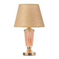 Настольная лампа с подсветкой "Эллен" Е27 40Вт золото  30х30х50 см