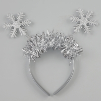 Карнавальный набор &laquo;Яркая снежинка&raquo;, платье, ободок, рост 116-122 см