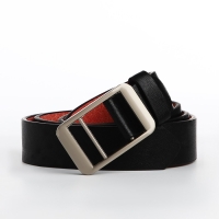 Ремень женский, ширина 3 см, пряжка металл, винт, цвет чёрный Ремень женский, ширина 3 см, пряжка металл, винт, цвет чёрный