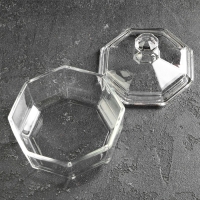 Сахарница стеклянная OCTIME, 400 мл, d=12 см Сахарница стеклянная OCTIME, 400 мл, d=12 см