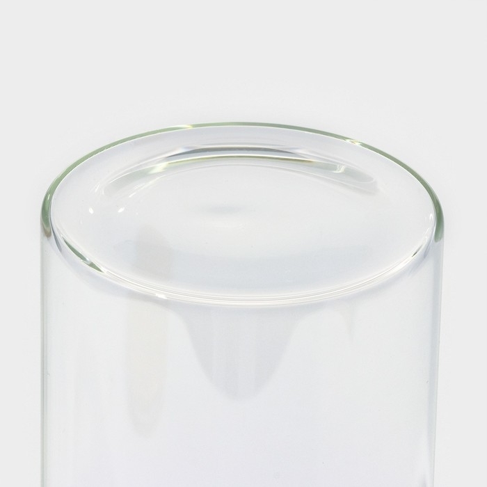 Банка стеклянная для сыпучих продуктов с бамбуковой крышкой BellaTenero &laquo;Эко&raquo;, 1,7 л, 10&times;26 см