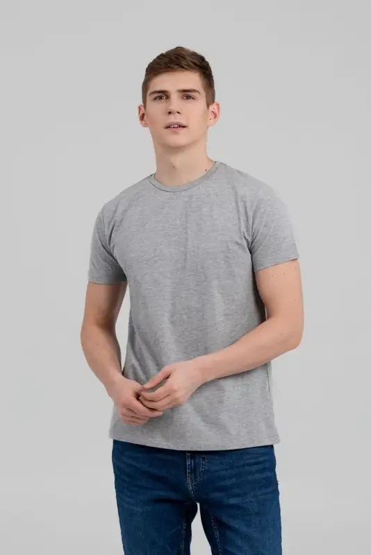 Футболка T-bolka 160 Original серый меланж, размер XS