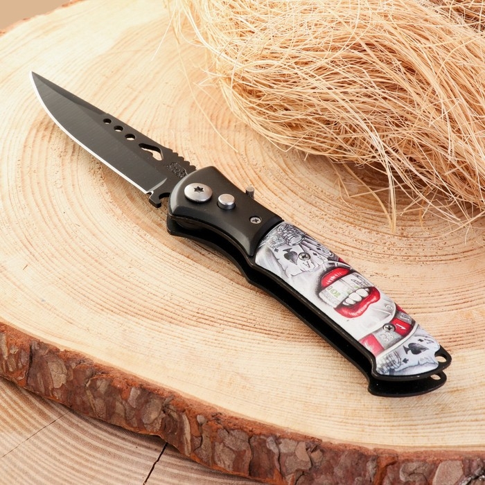 Нож складной Нож складной "Джокер" 20см, клинок 85мм/2мм