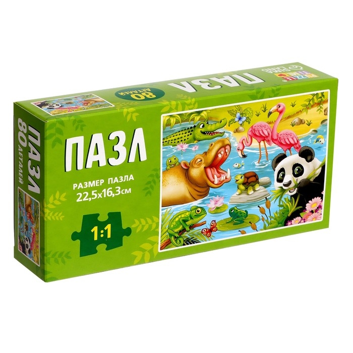 Пазл «Райский уголок», 80 деталей Пазл «Райский уголок», 80 деталей