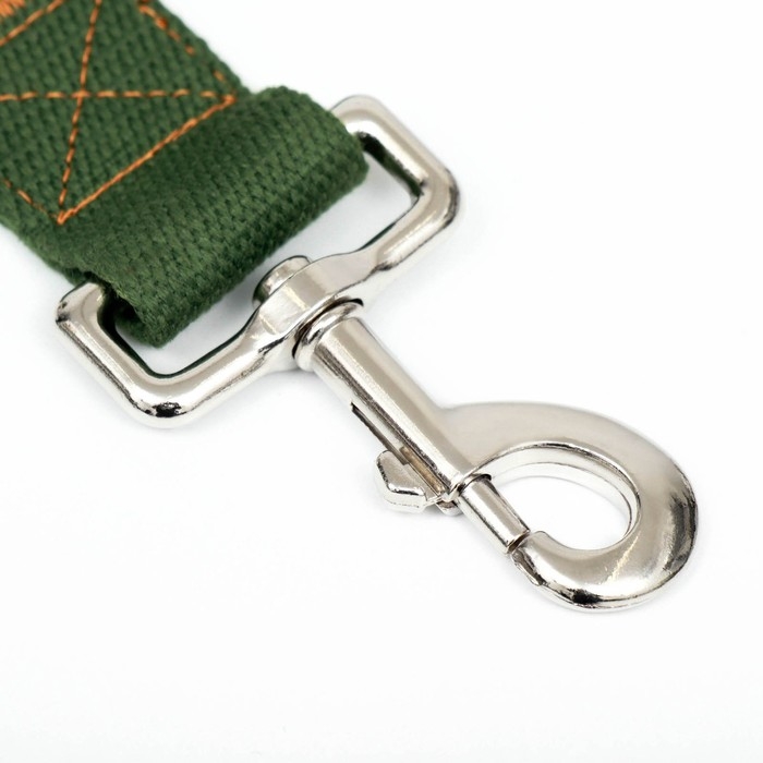 Поводок брезентовый 5 м х 3,5 см, хаки Поводок брезентовый 5 м х 3,5 см, хаки