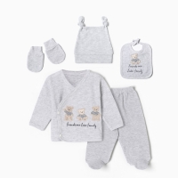 Комплект детский, цвет серый, рост 62 см Комплект детский, цвет серый, рост 62 см