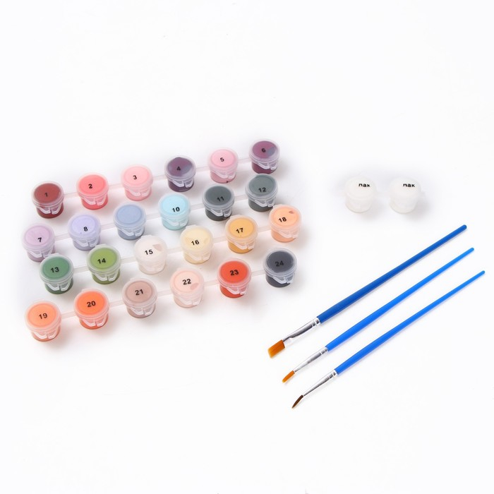 Картина по номерам на холсте с подрамником &laquo;Закат на море&raquo;, 40 х 50 см